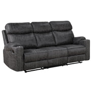 hirah-dark-gray-polished-microfiber-motion-sofa-2