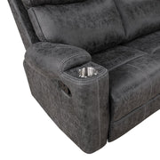 hirah-dark-gray-polished-microfiber-motion-sofa-5