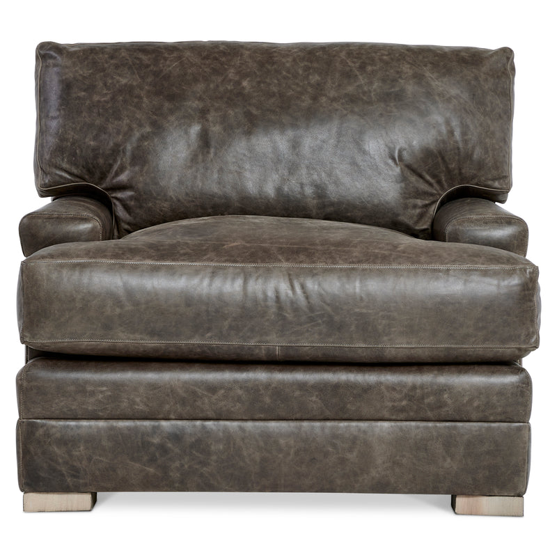 Burnham Leather Chair - Furniture City (CA)l