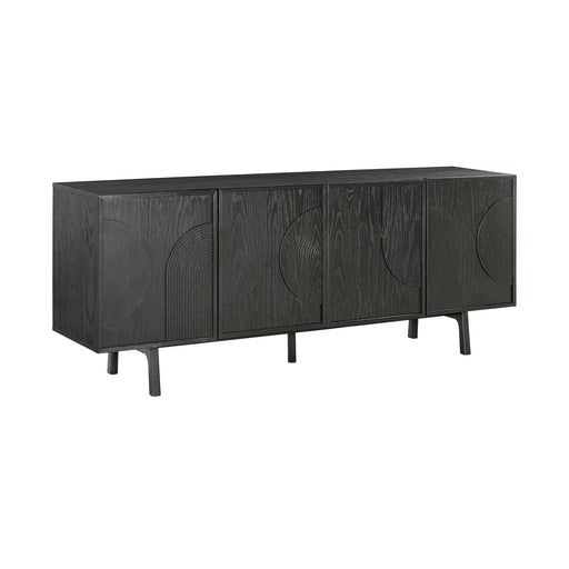holland-4-door-sideboard-buffet-in-black-brushed-oak-wood-2