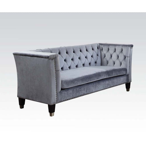 honor-blue-gray-velvet-loveseat-1
