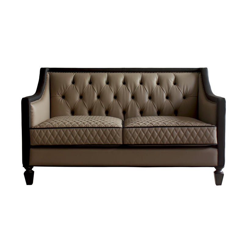 house-beatrice-tan-leatherette-black-leatherette-charcoal-finish-loveseat-w-3-pillows-10