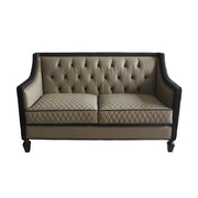 house-beatrice-tan-leatherette-black-leatherette-charcoal-finish-loveseat-w-3-pillows-11