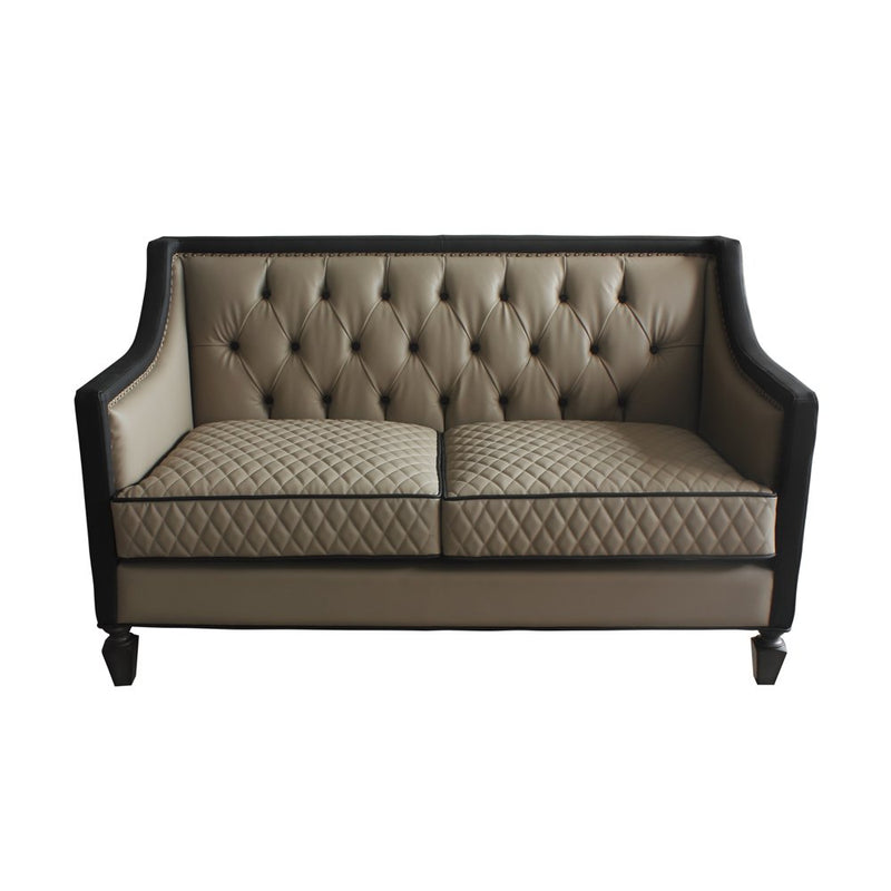 house-beatrice-tan-leatherette-black-leatherette-charcoal-finish-loveseat-w-3-pillows-11