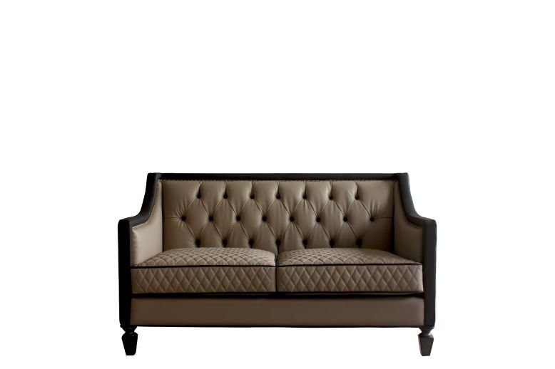 house-beatrice-tan-leatherette-black-leatherette-charcoal-finish-loveseat-w-3-pillows-7