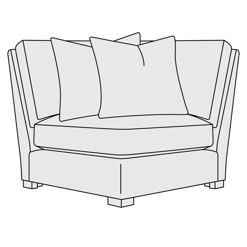 Keirnan Leather Corner Chair