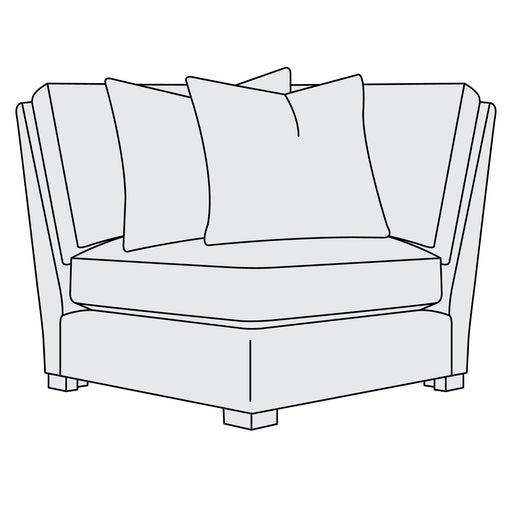 Keirnan Leather Corner Chair