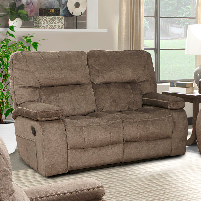 Parker Living Chapman - Kona Manual Reclining Sofa and Loveseat - MCHA-42-KON