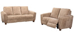 Parker Living Morehead - Biscotti Power Reclining Sofa and Loveseat