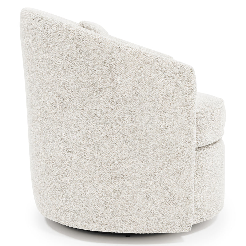 Elizabeth Fabric Swivel Chair