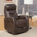 Parker Living Gemini - Truffle Power Swivel Glider Recliner