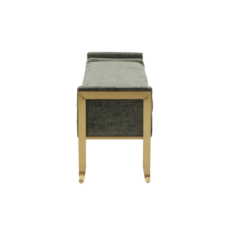 ines-green-textured-velvet-bench-4