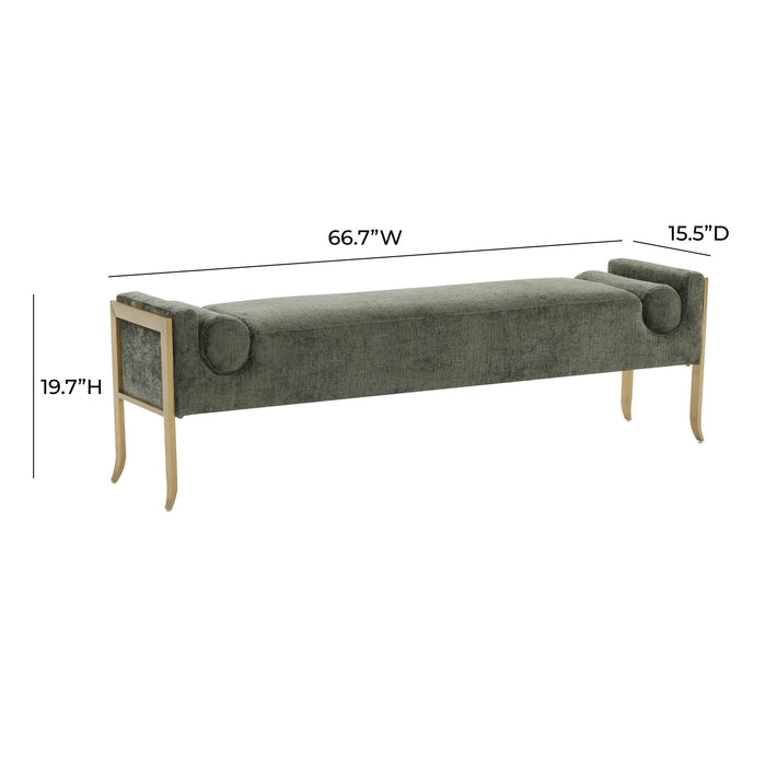 ines-green-textured-velvet-bench-6