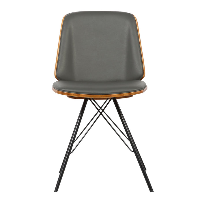 inez-mid-century-dining-chair-in-gray-faux-leather-with-black-powder-coated-metal-legs-and-walnut-veneer-back-2