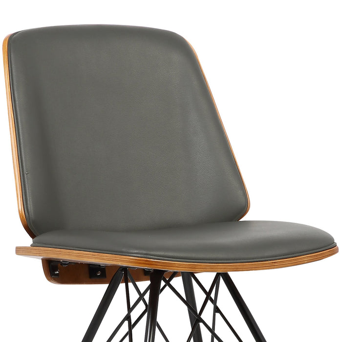 inez-mid-century-dining-chair-in-gray-faux-leather-with-black-powder-coated-metal-legs-and-walnut-veneer-back-5