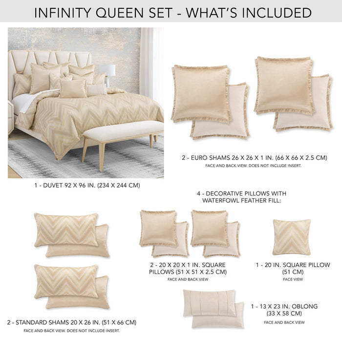 infinity-9-piece-queen-duvet-set-gold-1