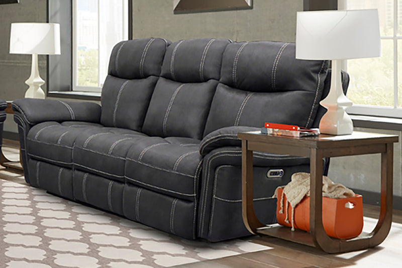 Parker Living Mason - Charcoal Power Reclining Sofa and Loveseat