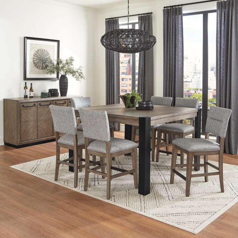 Parker House Cedar Fork - Dining 54 in. Square Counter Height Table