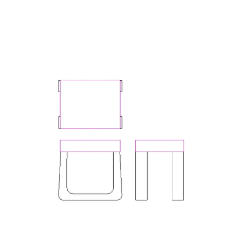 Bristol Outdoor Side Table Base
