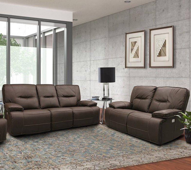 Parker Living Spartacus - Chocolate Power Reclining Sofa and Loveseat