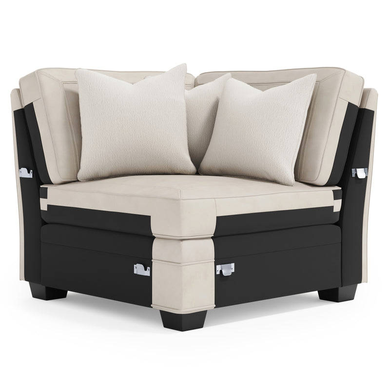 Grandview Leather Corner Chair - Furniture City (CA)l