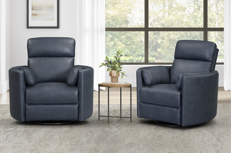 parker-living-radius-vintage-navy-swivel-power-glider-recliner-two-pack-1