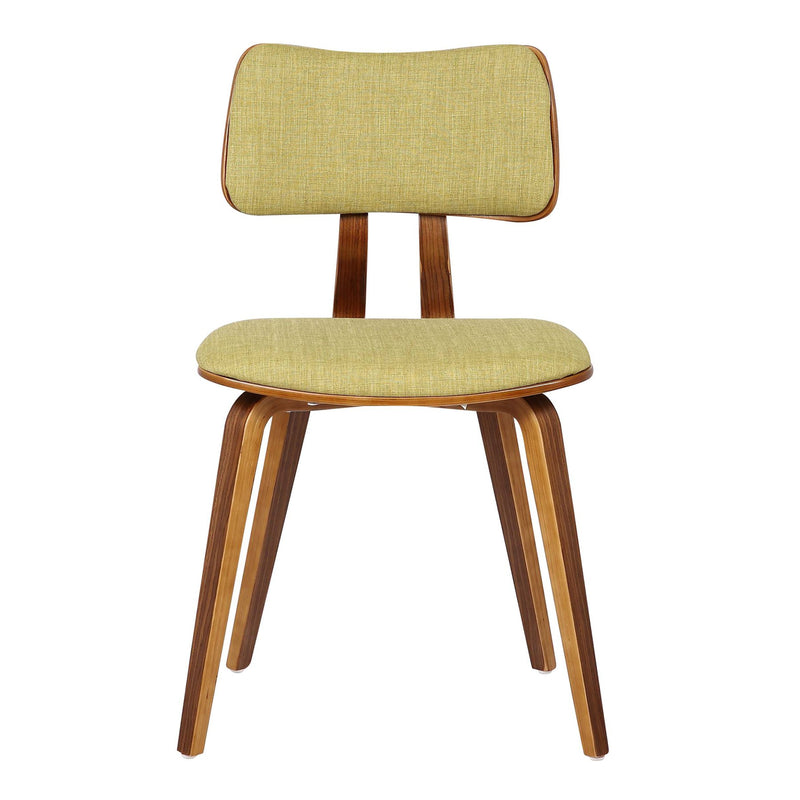 jaguar-mid-century-dining-chair-in-walnut-wood-and-green-fabric-2