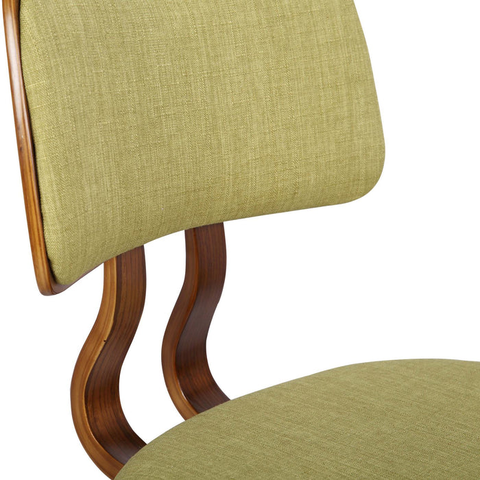 jaguar-mid-century-dining-chair-in-walnut-wood-and-green-fabric-6