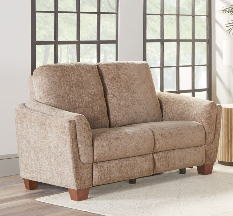 Parker Living Morehead - Biscotti Power Reclining Sofa Loveseat and Recliner