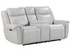 Parker Living Atlantis - Whisper Ivory Power Reclining Zero Gravity Console Loveseat