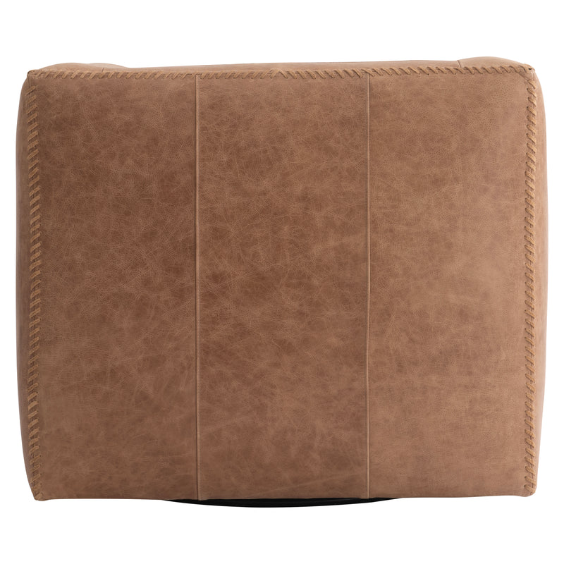 Hudson Leather Swivel Chair - Furniture City (CA)l