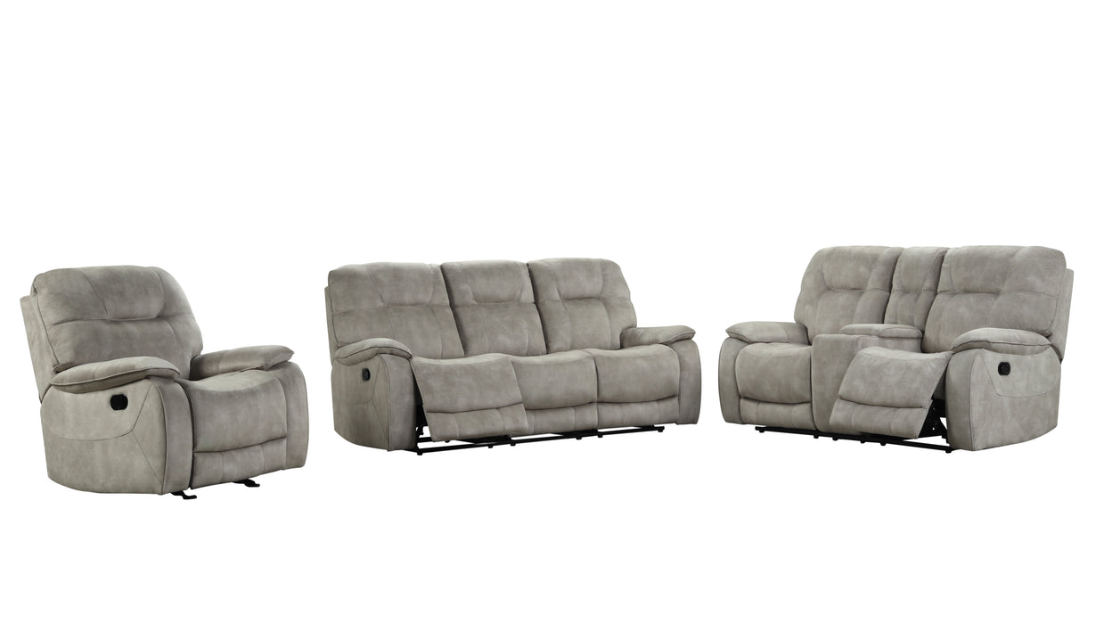 Parker Living Cooper - Shadow Natural Manual Reclining Sofa Loveseat and Recliner