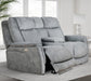 Parker Living Linus - Hudson Grey Power Reclining Sofa Loveseat and Recliner