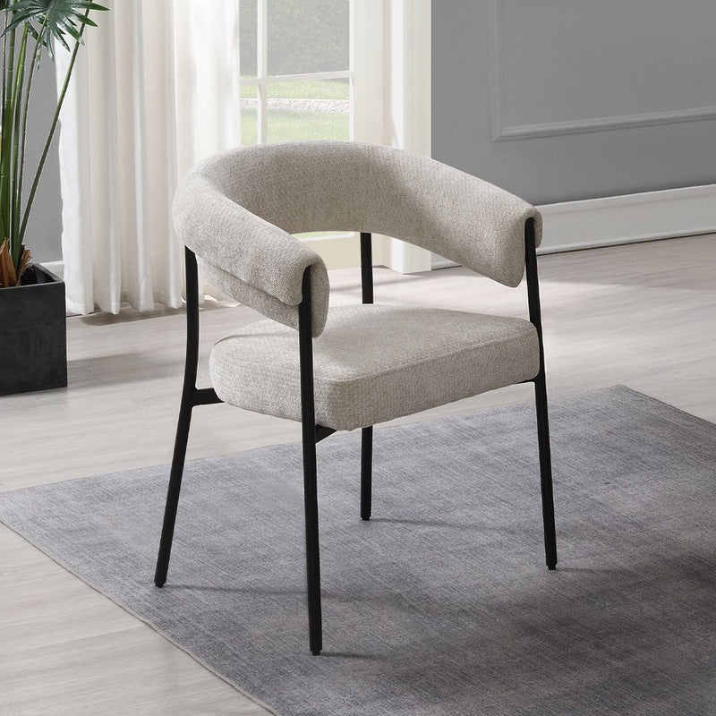 jirina-beige-chenille-black-arm-chair-set-2-1