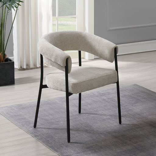 jirina-beige-chenille-black-arm-chair-set-2-1