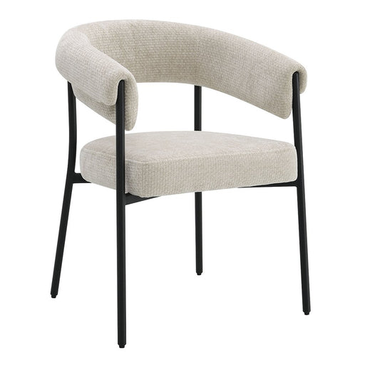 jirina-beige-chenille-black-arm-chair-set-2-2