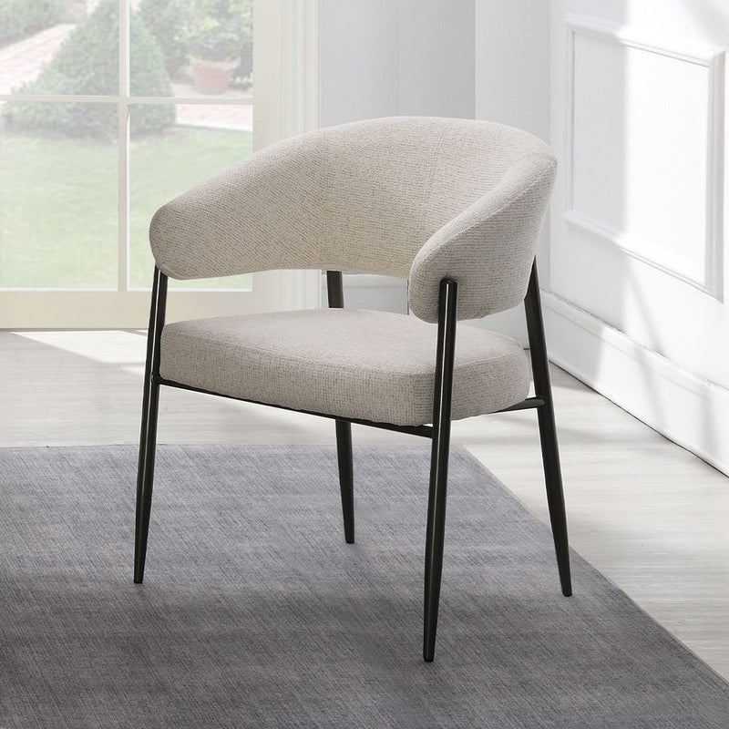 jirina-beige-chenille-black-arm-chair-set-2-1