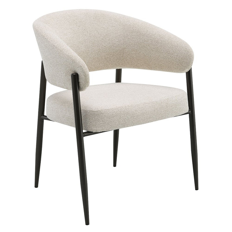 jirina-beige-chenille-black-arm-chair-set-2-2