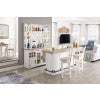 Parker House Americana Modern Dining 78 In. Bar with Quartz Insert