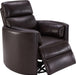 Parker Living Radius - Florence Brown - Powered By Freemotion Cordless Power Swivel Glider Recliner