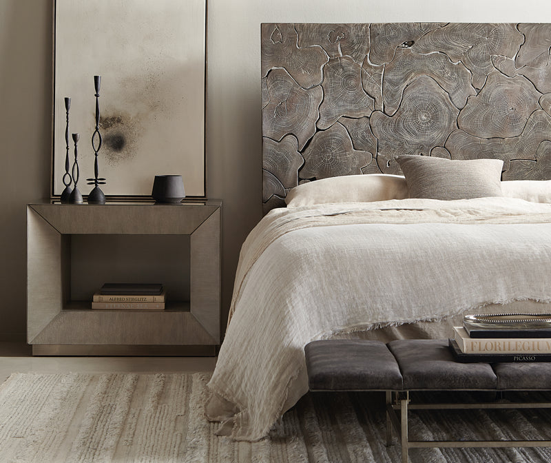 Calavaras Fabric Panel Bed