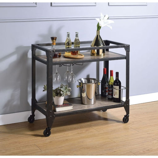 jorgensen-rustic-oak-charcoal-serving-cart-2