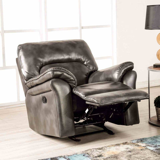 josias-glider-recliner-dark-gray-leatherette-1