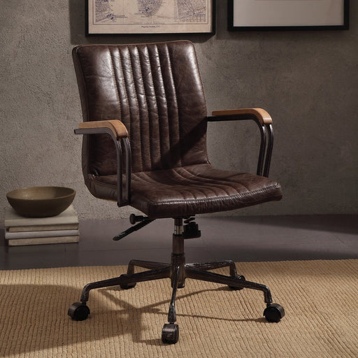 joslin-distress-chocolate-top-grain-leather-office-chair-1