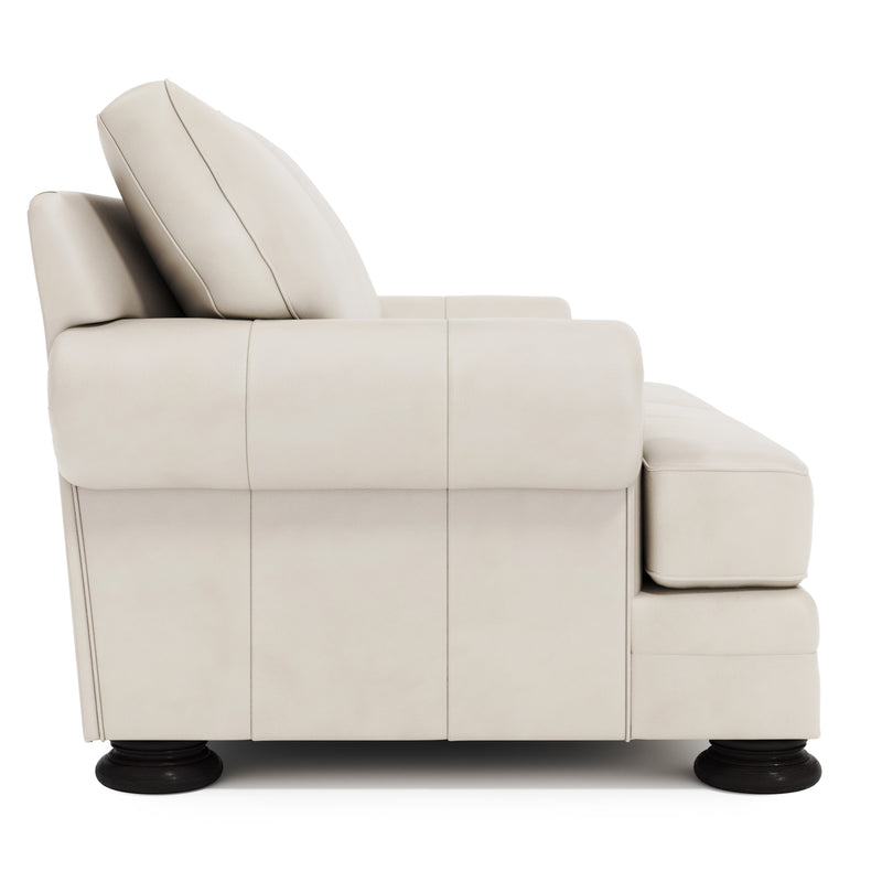 Foster Leather Loveseat