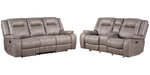 Parker Living Blake - Desert Taupe Manual Reclining Sofa and Loveseat