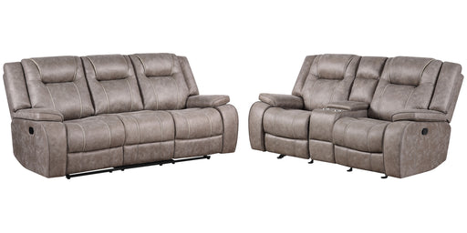Parker Living Blake - Desert Taupe Manual Reclining Sofa and Loveseat