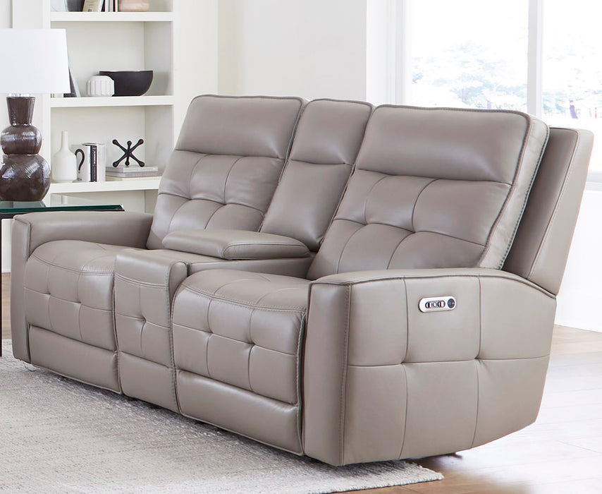 Parker Living Canterbury - Pewter Power Reclining Zero Gravity Sofa and Loveseat