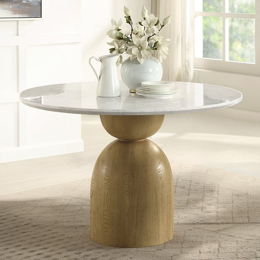 kala-natural-marble-top-oak-round-dining-table-w-natrual-marble-top-1