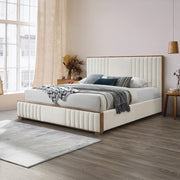 kaleea-beige-chenille-walnut-eastern-king-bed-7